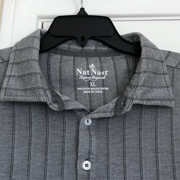 Nat Nast Luxury Originals Polo Shirt Sz XL - Picture 3 of 8